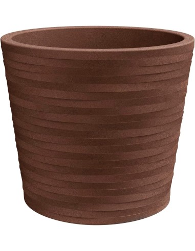 VASI-FIORIERE: vendita online VASO HERMES ELEGANCE Ø 30CM H26 CM CORTEN NICOLI in offerta