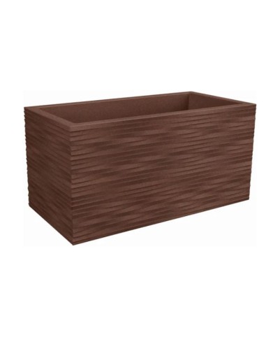 VASI-FIORIERE: vendita online VASO RETTANGOLARE ELEGANCE 80X40 H40CM CORTEN NICOLI in offerta