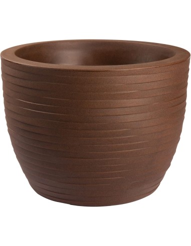 VASI-FIORIERE: vendita online VASO IN RESINA HERA ELEGANCE Ø30CM CORTEN NICOLI in offerta