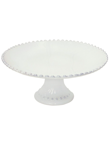 ALZATE-PORTATORTE-ESPOSITORI: vendita online ALZATINA TONDA PEARL COSTA NOVA Ø 28 CM ALTEZZA 13 CM IN PORCELLANA in offerta