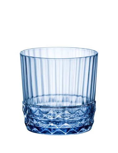 BICCHIERI: vendita online BICCHIERE DOF TUMBLER BLU AMERICA'20S BORMIOLI ROCCO 37 CL in offerta