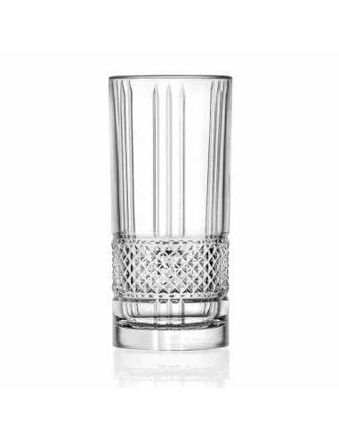 BICCHIERI: vendita online BICCHIERE TUMBLER LONG DRINK BRILLANTE RCR 37 CL SET 6 PEZZI in offerta