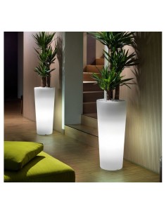 VASI-FIORIERE: vendita online VASO GENESIS CACHE-POT TONDO H.85 CON LUCE RGB E TELECOMANDO in offerta 2