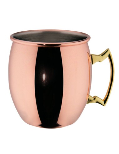 BOCCALI-MUG-CALICI-TIKI: vendita online TAZZA MOSCOW MULE MIXAGE COPPER ILSA 40 CL INOX 18/10 PLACCATA RAME in offerta