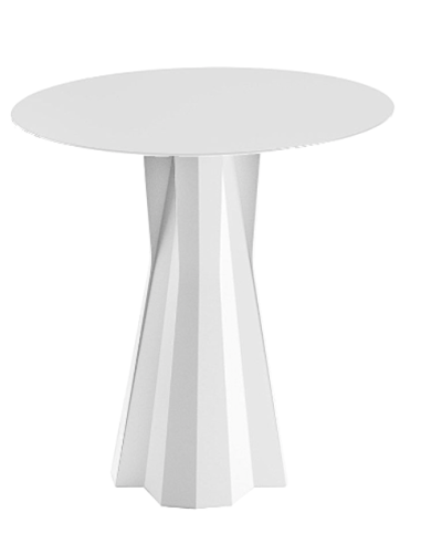 FROZEN BASE TAVOLO DINING BIANCO INDOOR/OUTDOOR H.75CM