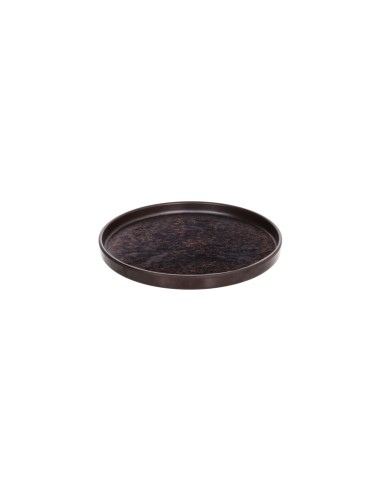 PIATTI: vendita online PIATTINO PIANO BORDATO SHOW PLATE CORTEN TOGNANA Ø 9 CM IN MELAMINA in offerta