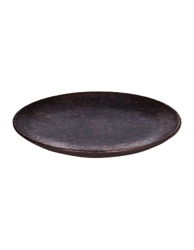 PIATTI: vendita online PIATTO PIANO SHOW PLATE CORTEN TOGNANA Ø 26 CM IN MELAMINA in offerta