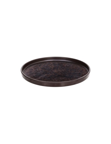 PIATTI: vendita online PIATTO PIANO BORDATO SHOW PLATE CORTEN TOGNANA Ø 18 CM IN MELAMINA in offerta