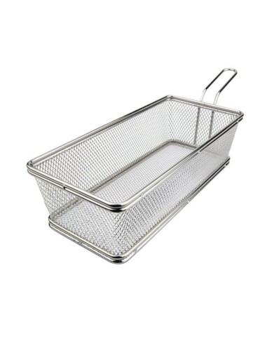 FINGER FOOD ACCIAIO: vendita online MINI CESTINO FRITTO ILSA 21 X 11 X ALTEZZA 6 CM ACCIAIO INOX 18/10 in offerta