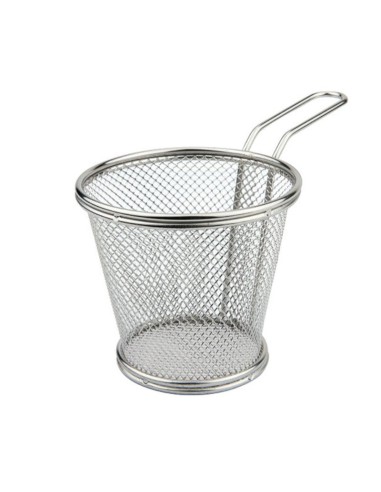 FINGER FOOD ACCIAIO: vendita online MINI CESTINO FRITTO ILSA Ø 12 CM ALTEZZA 9 CM ACCIAIO INOX 18/10 in offerta