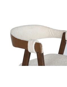 SGABELLI: vendita online SGABELLO BIANCO ITEM 54 X 58 X ALTEZZA 86 CM IN GOMMA E LEGNO in offerta 2