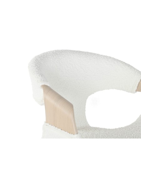 SGABELLI: vendita online SGABELLO BIANCO ITEM 55 X 52 X ALTEZZA 92 CM IN LEGNO E POLIESTERE in offerta