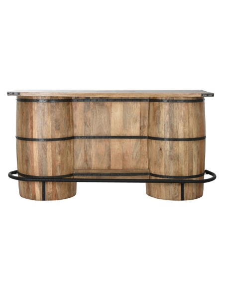 DRINK STATION-POSTAZIONI BAR: vendita online MOBILE BAR BARILE ITEM 180 X 60 X ALTEZZA 100 CM IN LEGNO DI MANGO E METALLO in ...