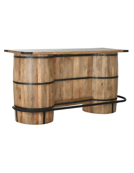 DRINK STATION-POSTAZIONI BAR: vendita online MOBILE BAR BARILE ITEM 180 X 60 X ALTEZZA 100 CM IN LEGNO DI MANGO E METALLO in ...