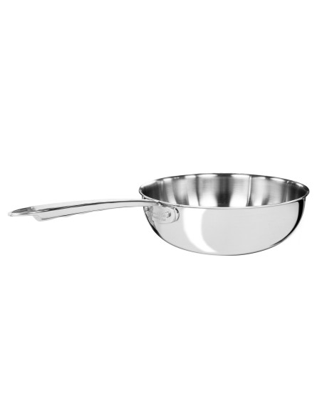 ALUINOX: vendita online WOK MANTECARE 1 MANICO ALUINOX 1907 AGNELLI Ø 28 CM SPESSORE 2,5 MM in offerta