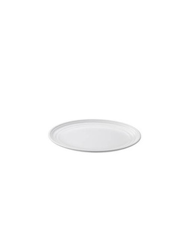 PIATTI: vendita online PIATTO TONDO BIANCO LEONE Ø 24 CM ALTEZZA 2 CM IN MELAMINA in offerta