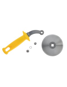 UTENSILI-SPAZZOLE: vendita online ROTELLA TAGLIAPIZZA CURVA LILLY CODROIPO Ø 10 CM ACCIAIO INOX SMONTABILE in offerta 2