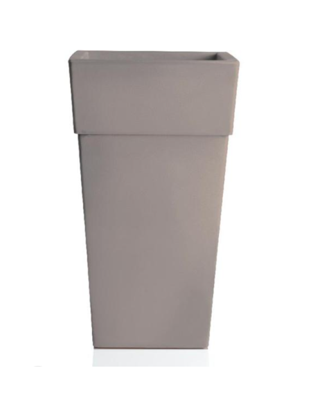 VASI-FIORIERE: vendita online VASO PIRAMIDE SENSATION BAMA 50 X 50 CM ALTEZZA 87,5 CM TORTORA in offerta