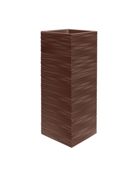 VASI-FIORIERE: vendita online VASO DIVO ELEGANCE NICOLI CORTEN 12 LITRI 30 X 30 ALTEZZA 75 CM in offerta