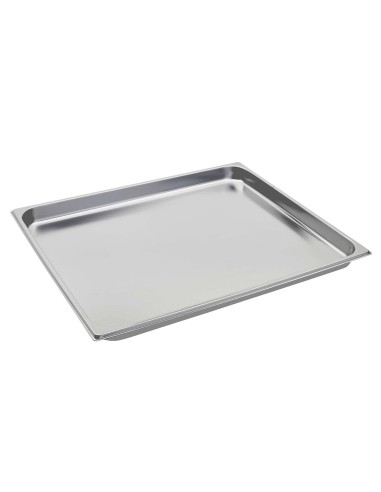 BACINELLE-CONTENIT.COPERCHI-ACCIAIO: vendita online BACINELLA GASTRONORM PADERNO GN 2/1 ALTEZZA 65 MM ACCIAIO INOX in offerta