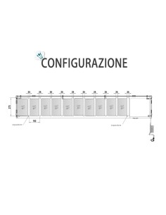 TAVOLI FRIGO: vendita online VETRINA PORTACONDIMENTI REFRIGERATA ATOSA INOX GN 1/4X10 in offerta 2