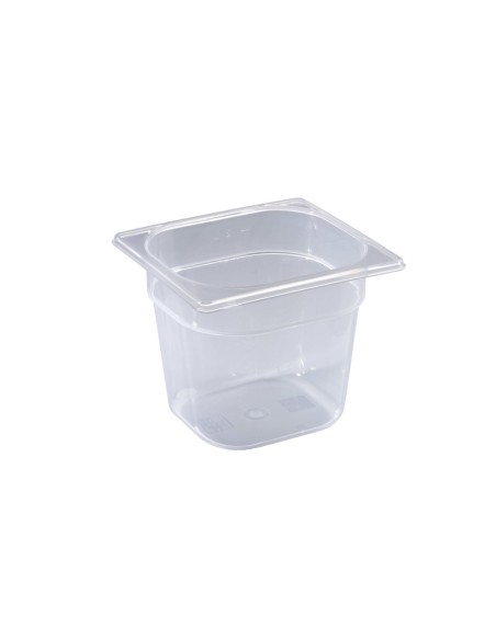 BACINELLE-CONTENIT.COPER.POLIPROPIL: vendita online BACINELLA GASTRONORM PINTI INOX GN 1/6 ALTEZZA 100 MM IN POLIPROPILENE in...