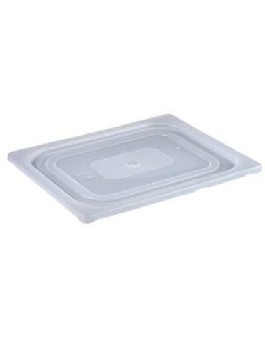 BACINELLE-CONTENIT.COPER.POLIPROPIL: vendita online COPERCHIO GASTRONORM 1/4 PINTI INOX 16,2 X 26,5 CM IN POLIPROPILENE in of...