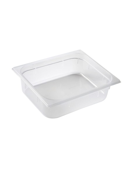 BACINELLE-CONTENIT.COPER.POLIPROPIL: vendita online BACINELLA GASTRONORM PINTI INOX GN 1/2 ALTEZZA 100 MM IN POLIPROPILENE in...