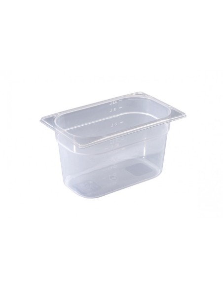 BACINELLE-CONTENIT.COPER.POLIPROPIL: vendita online BACINELLA GASTRONORM PINTI INOX GN 1/4 ALTEZZA 65 MM IN POLIPROPILENE in ...