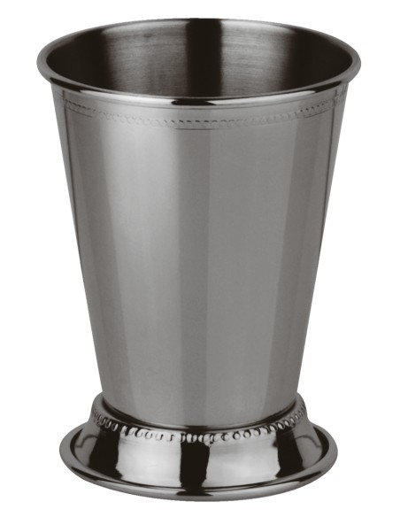 MINT JULEP COPPA CL.38 INOX GRIGIO SCURO Ã8,5X10,5CM