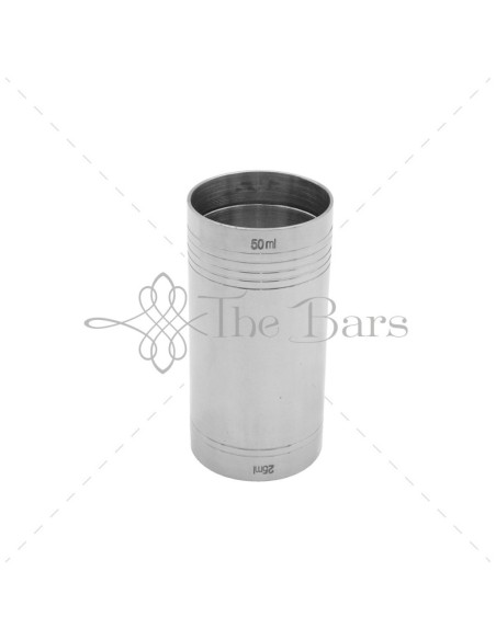 JIGGER TUBE MISURINO ML.10-20/40-50 ACCIAIO INOX