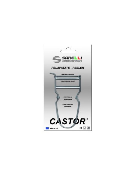 PELAPATATE CASTOR LAMA INOX/CARTONCINO