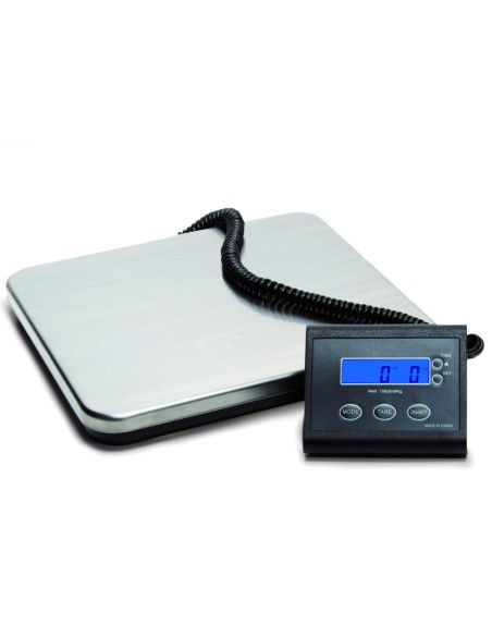 EVA BILANCIA PESAPACCHI INOX+DISPLAY    150 KG