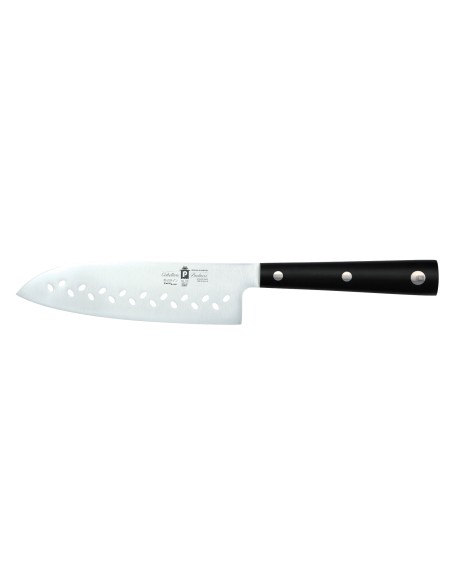 SANTOKU COLTELLO LAMA INOX ALVEOLI