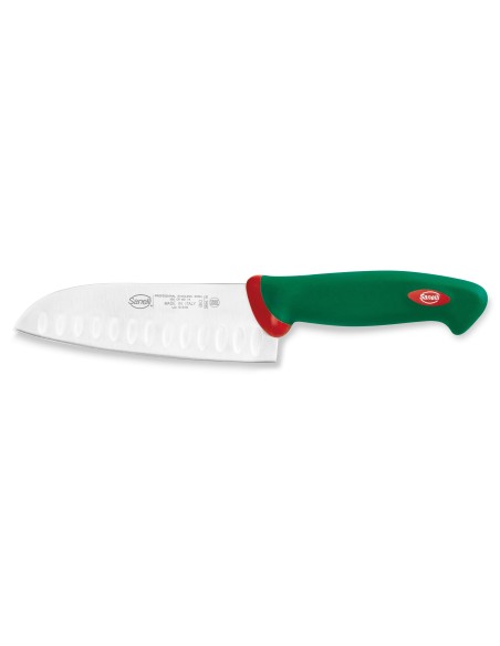 PREMANA COLTELLO SANTOKU ALVEOLATO CM.16