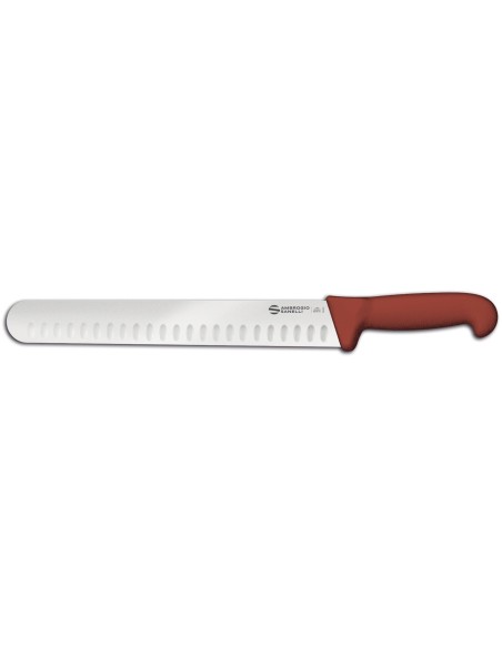 BBQ COLTELLO AFFETTARE ALVEOLATO CM.30