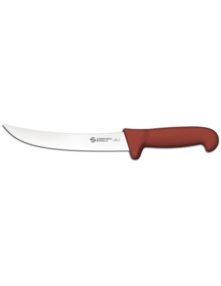 BBQ COLTELLO SCIMITARRA STRETTO CM.21