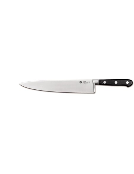 COLTELLO TRINCIANTE DA CUOCO CHEF CM.25 IN ACCIAIO INOX FORGIATO