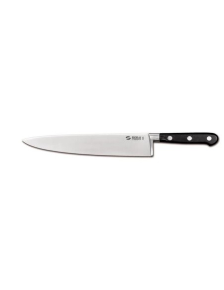 COLTELLO TRINCIANTE DA CUOCO CHEF CM.25 IN ACCIAIO INOX FORGIATO