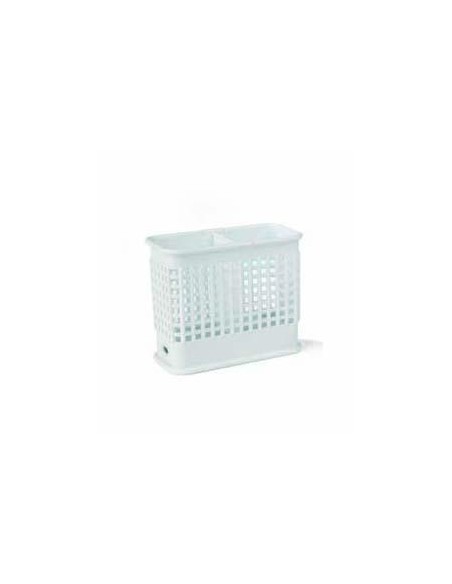 PORTAPOSATE CON RETINA BIANCO CM.14X7X13H