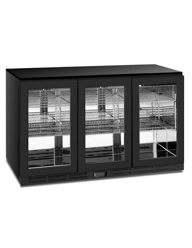 COLD BAR 300 BLK FRIGO SOTTO BANCO SUBZ. -2 C/+10 C LT.241 MM.1350X526