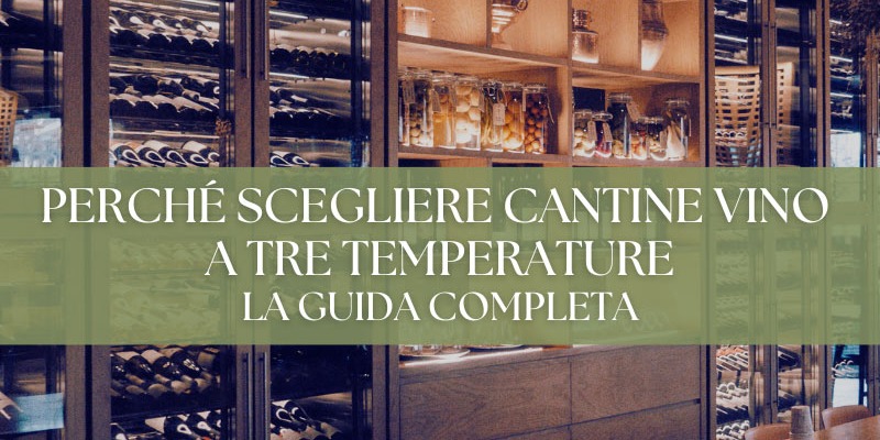 Perché scegliere cantine vino a 3 temperature: la guida completa